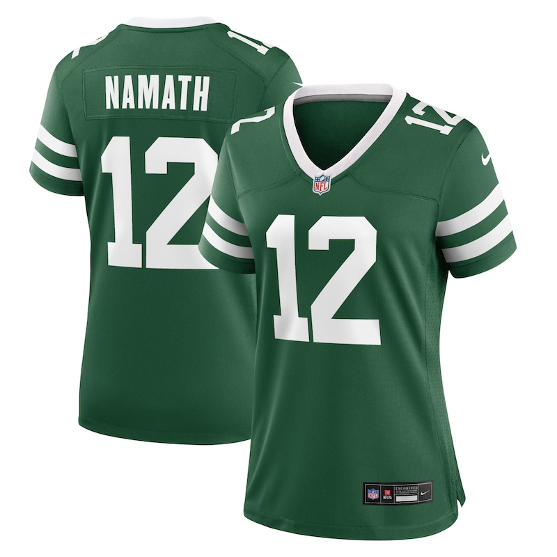 None Joe Namath NY Jets Sleek Pro-Level Jersey Football Apparel