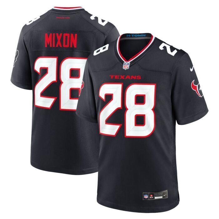 None Men's HOU Texans Durable Game Jersey Football Apparel