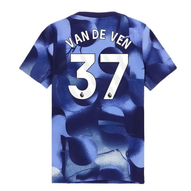 Spurs Tottenham Hotspur Dri Fit Match Shirt Blue Kids Van De Ven #...