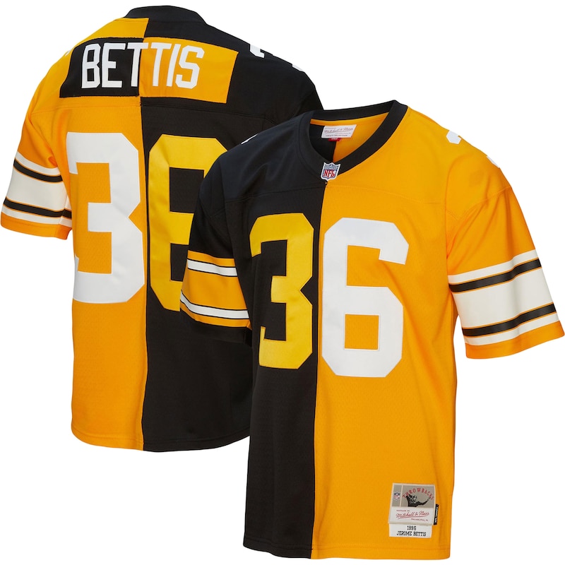 None Jerome Bettis PIT Steelers Timeless Authentic Jersey Game Day Wea