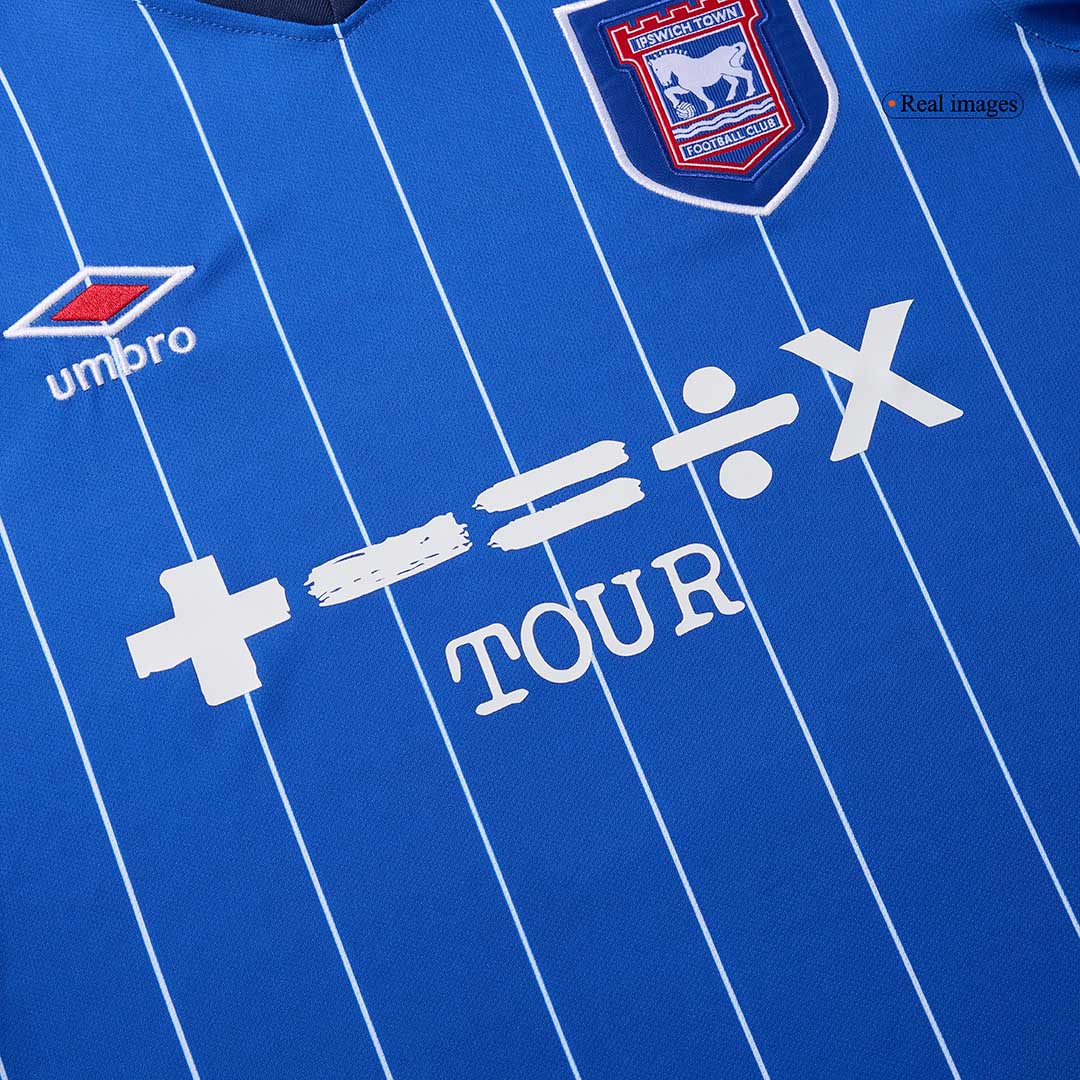 Ipswich Town Home  Soccer Jersey 2024/25 Authentic Kit