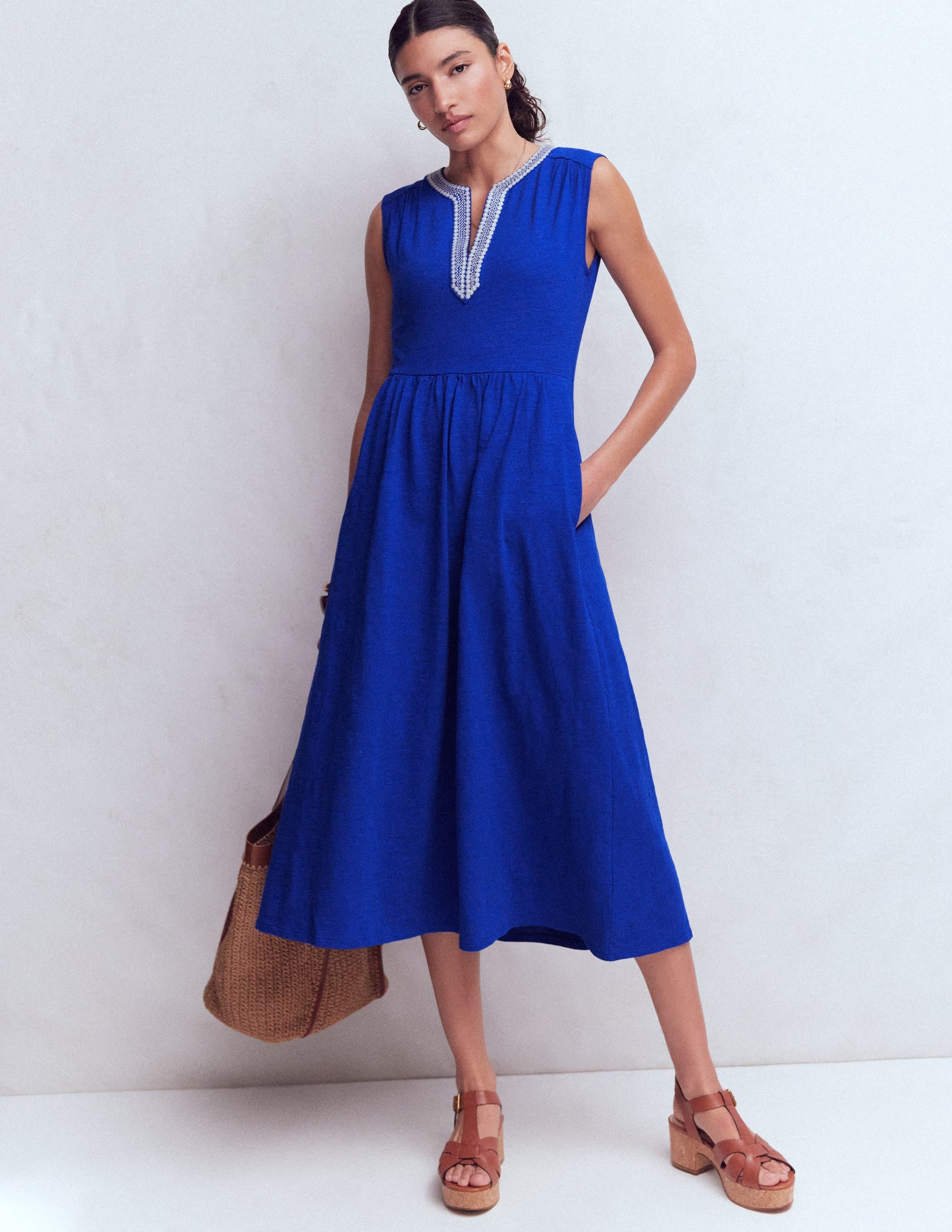 May Jersey Midi Dress