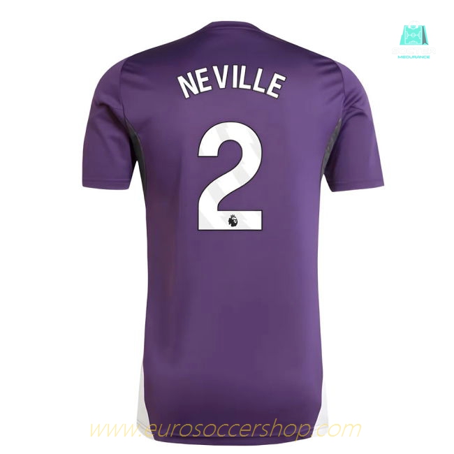 2025-2026 Man Utd Training Jersey (Aurora Plum) (Neville 2)