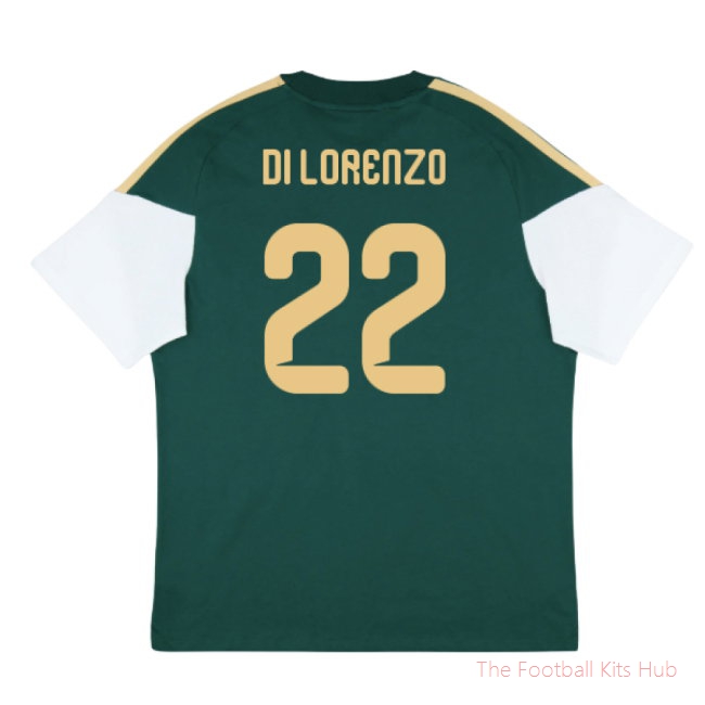 [LK] 2026/27 Italy Training Tee (Green) (Di Lorenzo 22)