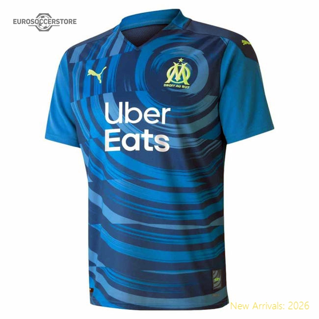 Popular Popular 2020-2021 Marseille Third Shirt (Your Name)