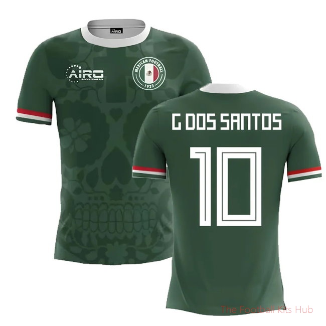 [EFS] 2025/26 Mexico Home Football Shirt (G.Dos Santos 10)