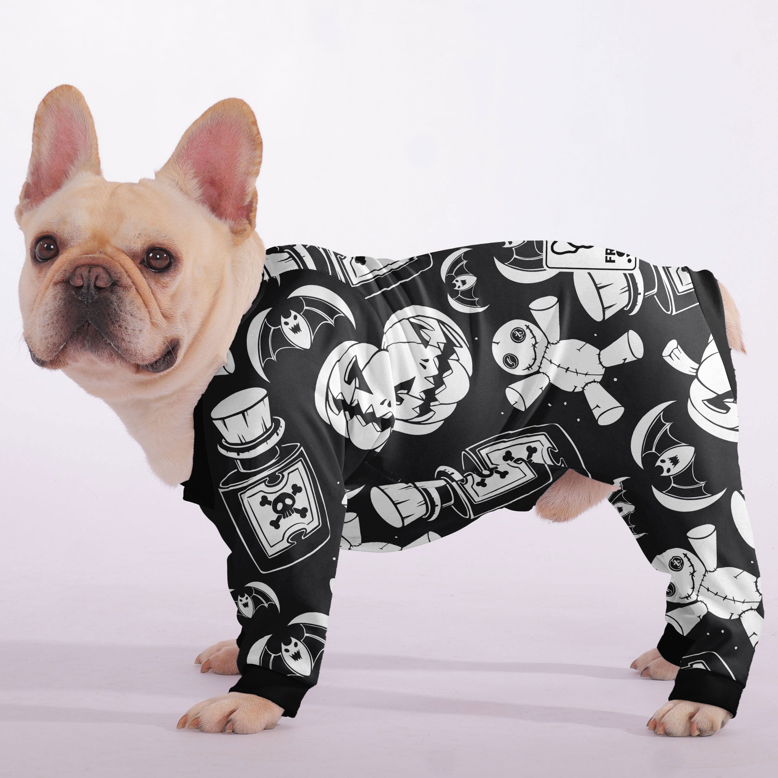 Mickey - Breed-specific Frenchie Pajamas Paw Protection | Durable Build