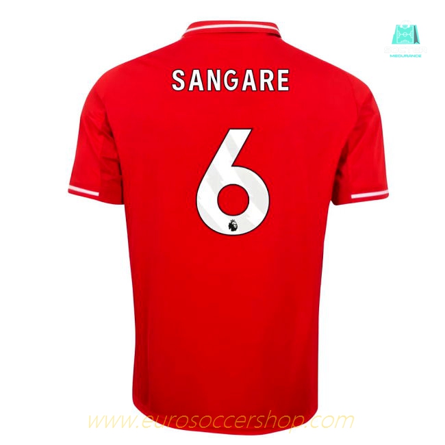 2025-2026 Nottingham Forest Home Shirt (Sangare 6)