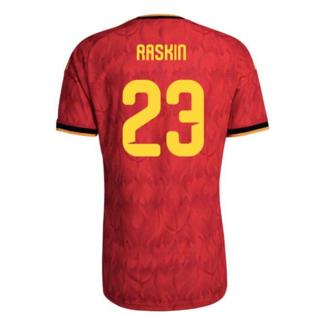 2026-2027 Belgium Authentic Home Shirt (Raskin 23)