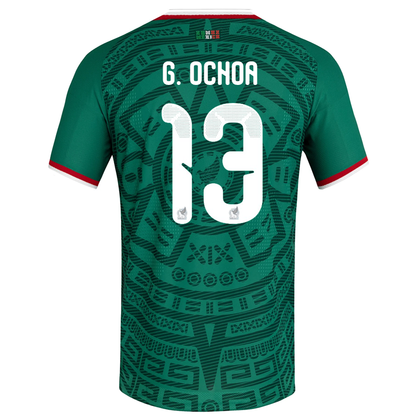 Mexico National Team 2026-2027 FIFA World Cup Home Jersey –  Match Day Version S