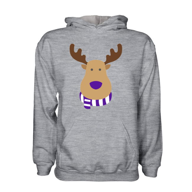 Real Madrid Rudolph Supporters Hoody (grey) - Kids | Match Day