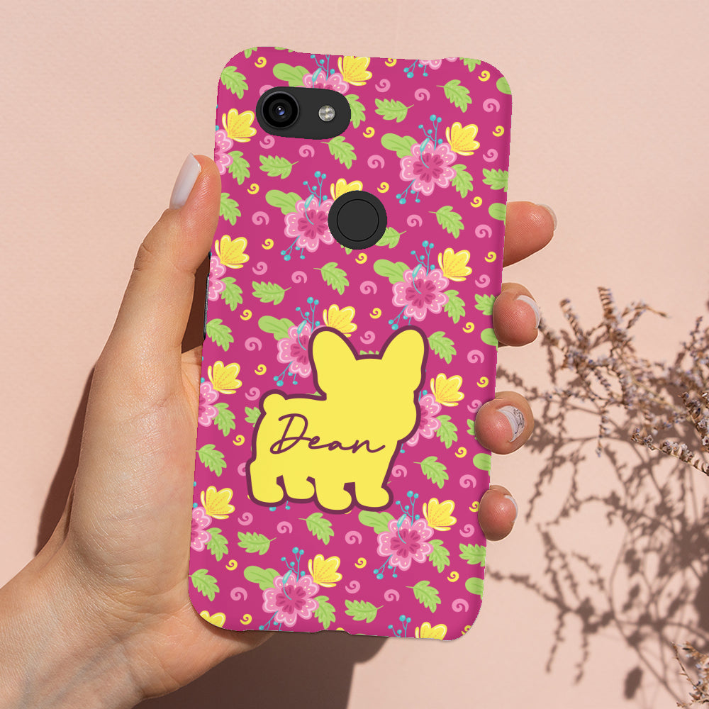 French Bulldog Barkley Personalized Phone Case For Iphone And Samsung Durable Dog Item