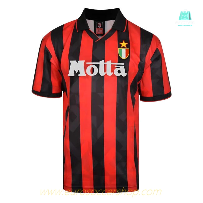 Score Draw AC Milan 1994 Retro Football Shirt (Your Name)