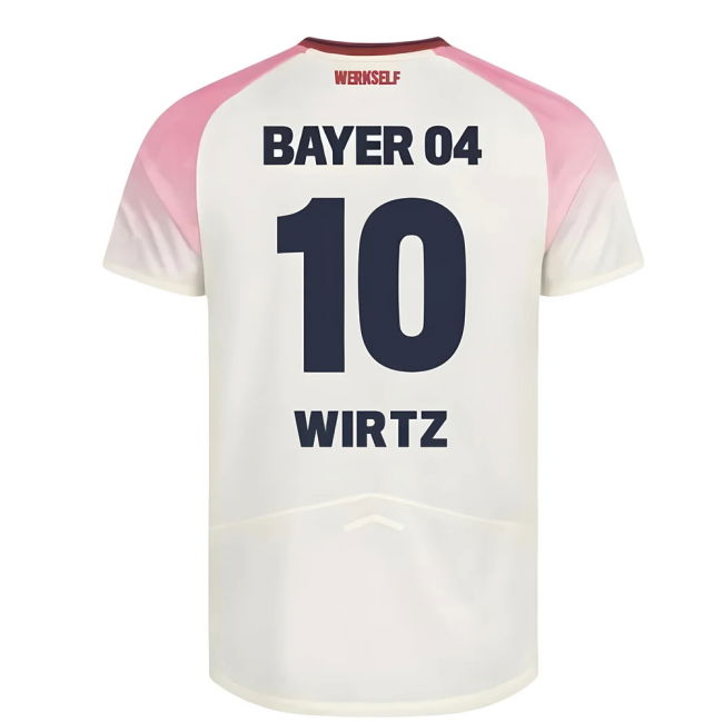 Wirtz 10 Bayer Leverkusen Club Team Fan Shirt - Kids Version