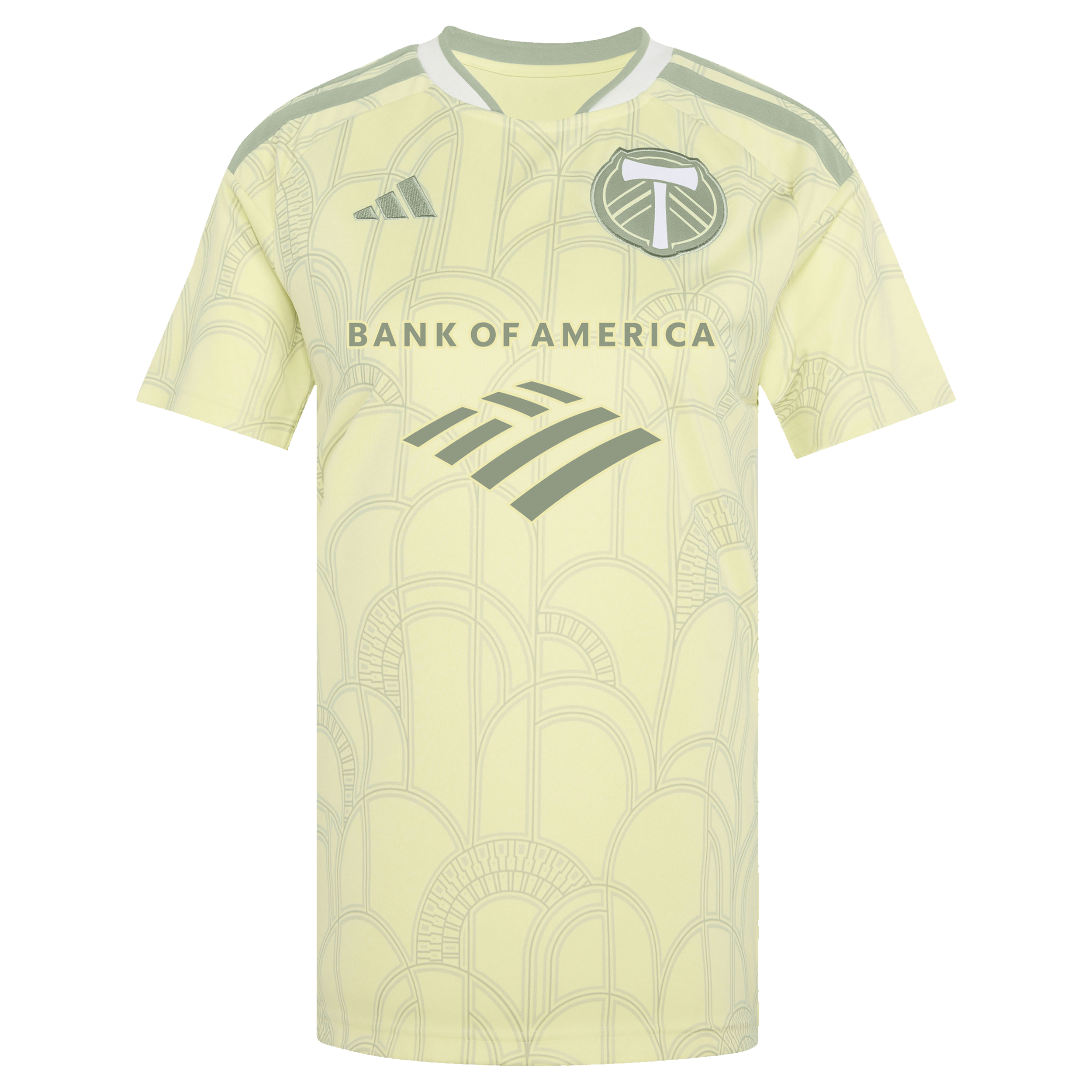 [JED] Portland Timbers Women's 2026 Civic Stadium Kit Replica Custom Jersey - Yellow