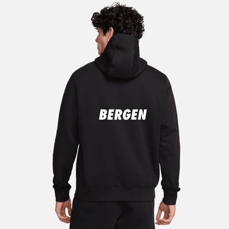 SK Brann Nike Bergen Logo Hoodie - Black Kids