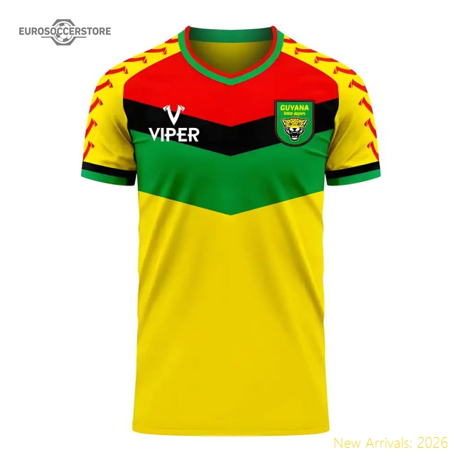 Guyana 2025-2026 Home Concept Football Kit (Viper) - Womens