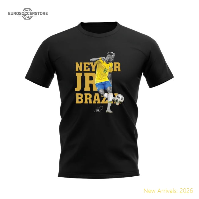 Neymar Brazil T-shirt - Elite 2024-2025 Edition Style Casual