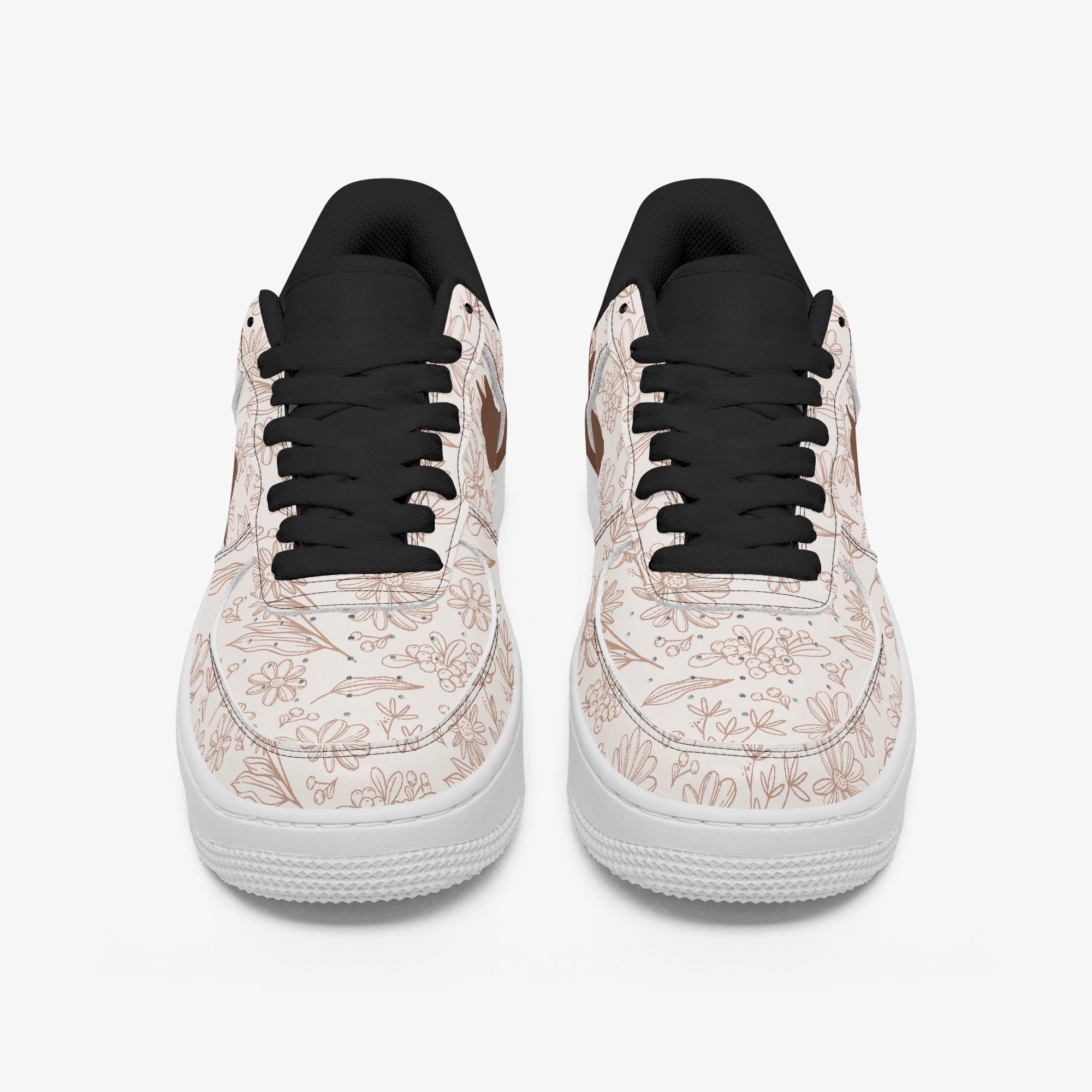 French Bulldog Livarot Personalized Low Top Leather Sneakers Cozy Paw Wear