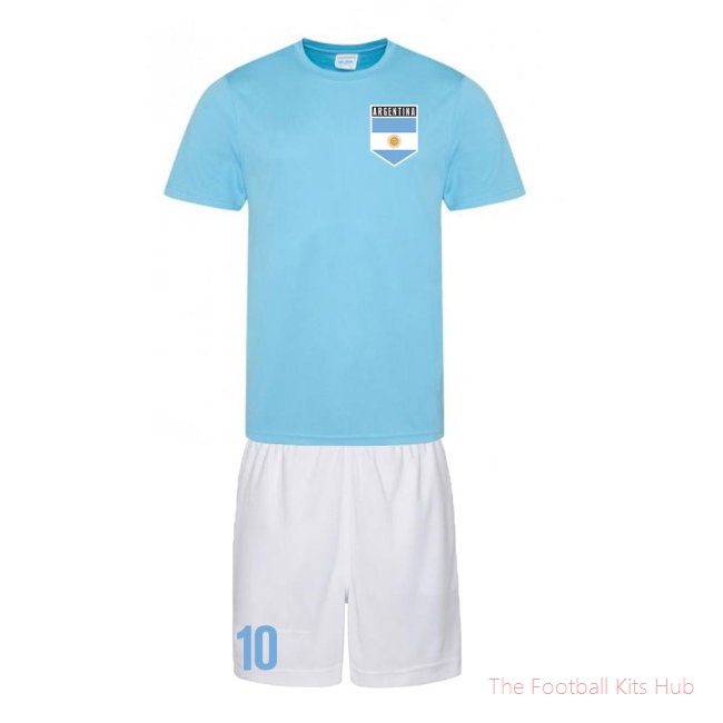 Men Personalised Argentina Training Kit