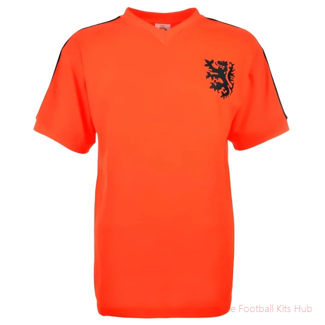 Men Netherlands 1974 Retro Football Shirt