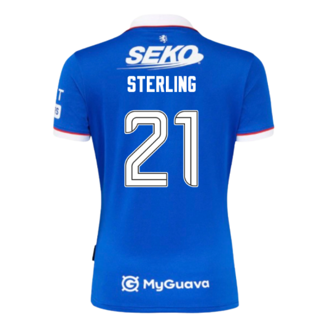 Premium 2025-2026 Rangers Home Home Sterling 21 With Limited Edition
