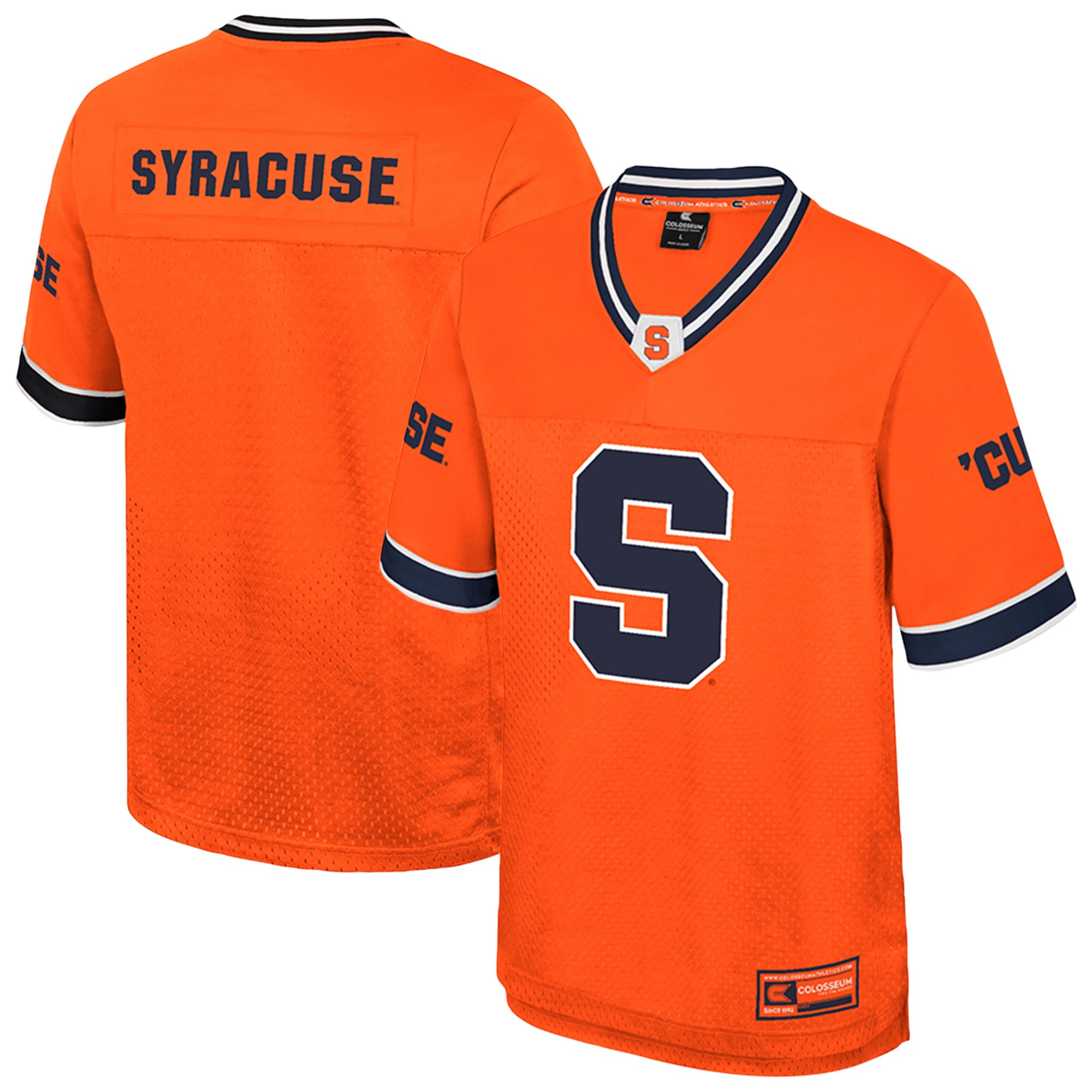 Syracuse Orange Colosseum Nothing But The Hits 26/27 Football Jersey - Orange
