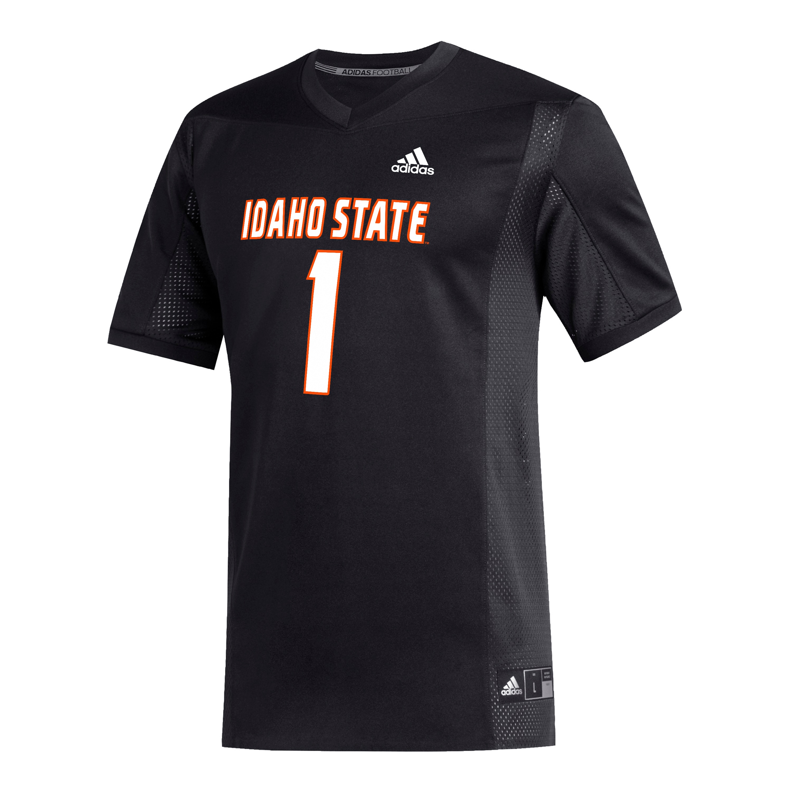 #1 Idaho State Bengals Replica Football Jersey - Black