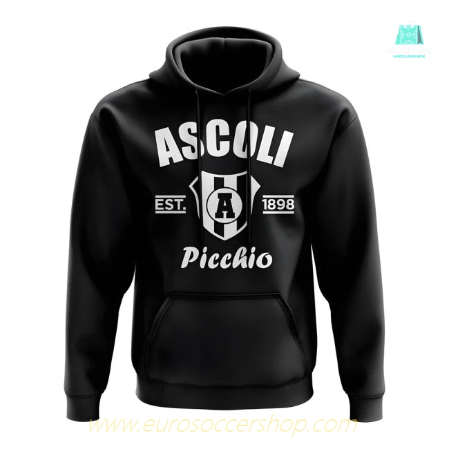 Ascoli Established Football Hoody (Black)