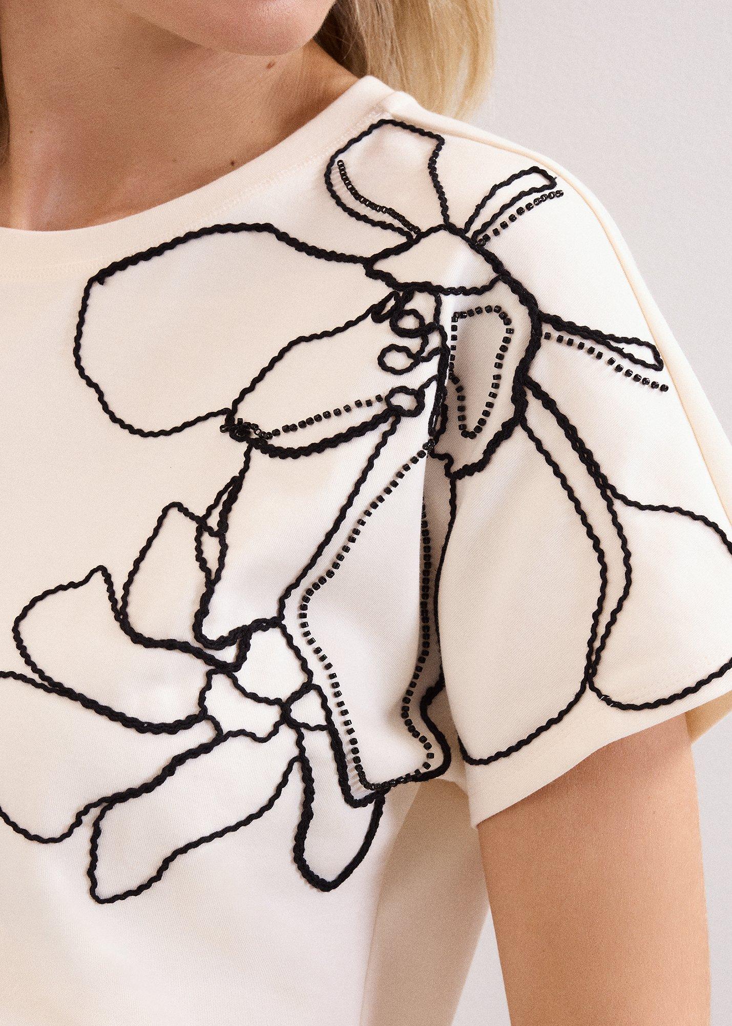 Malani Embroidered Short Sleeve T-Shirt