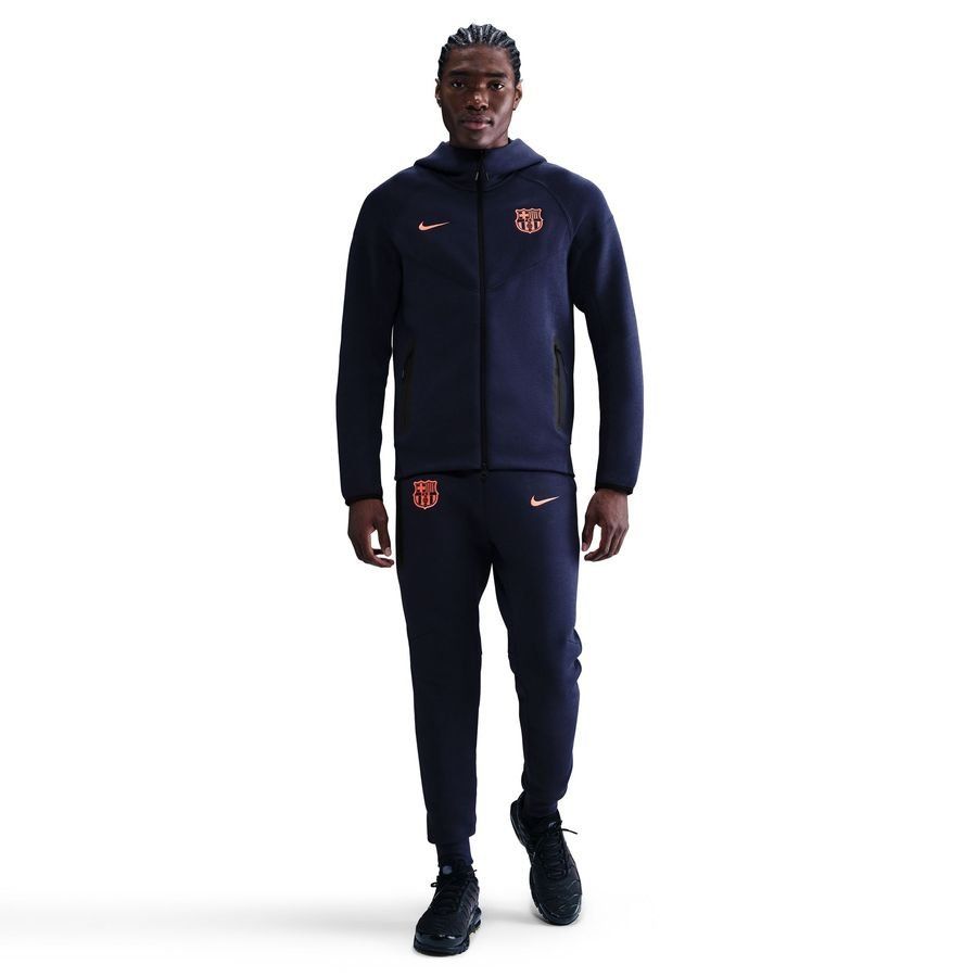 Barcelona Hoodie Nsw Tech Fleece Fz Windrunner 3rd Midnight Navy/brigh
