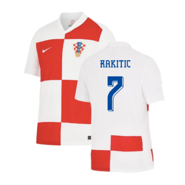 Croatia 2024 Home Jersey Shirt Football Fan Apparel Match Day For Football Fans