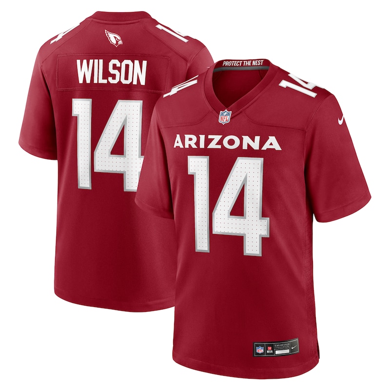 None Michael Wilson AZ Cardinals Retro Professional Jersey Football Ap