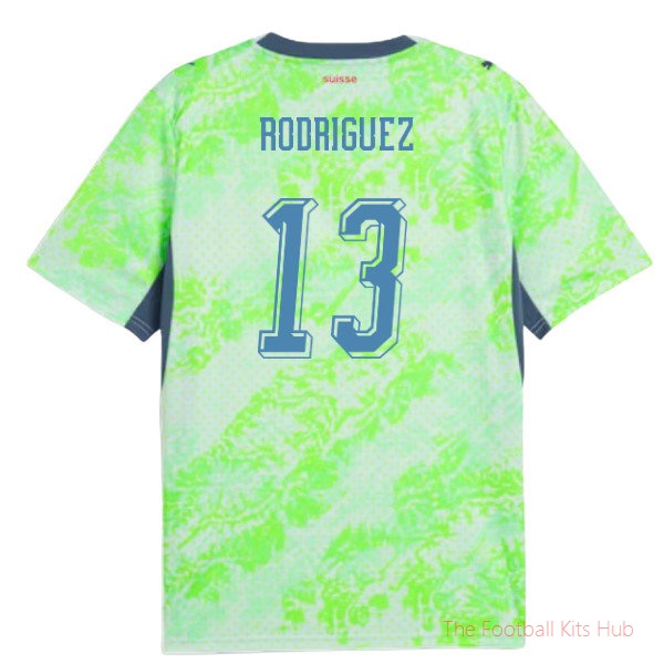 [LK] 2026/27 Switzerland Away Shirt (Rodriguez 13)