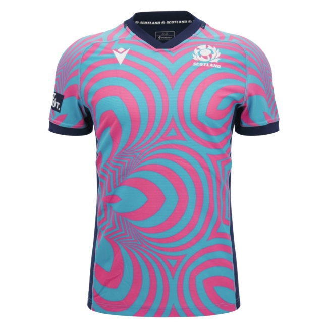 [WSG] 2026 2027 Scotland Rugby Pink) Name) Training Kids Apparel (Neon (Your