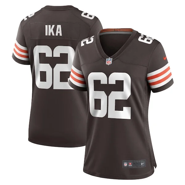 None Siaki Ika Game Jersey - Brown | NFL Player Jersey | NFL Football