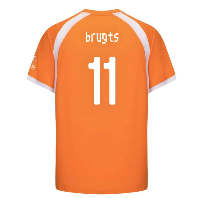 2025 Netherlands WEC Poly T-shirt (Orange) - Mens (Brugts 11)