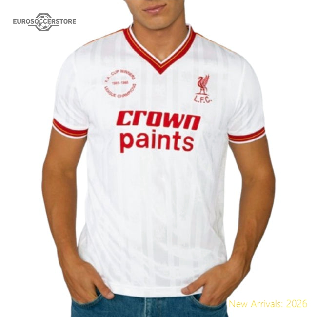 Top-Grade Elite Official Authentic Liverpool Shirt - Away 1986