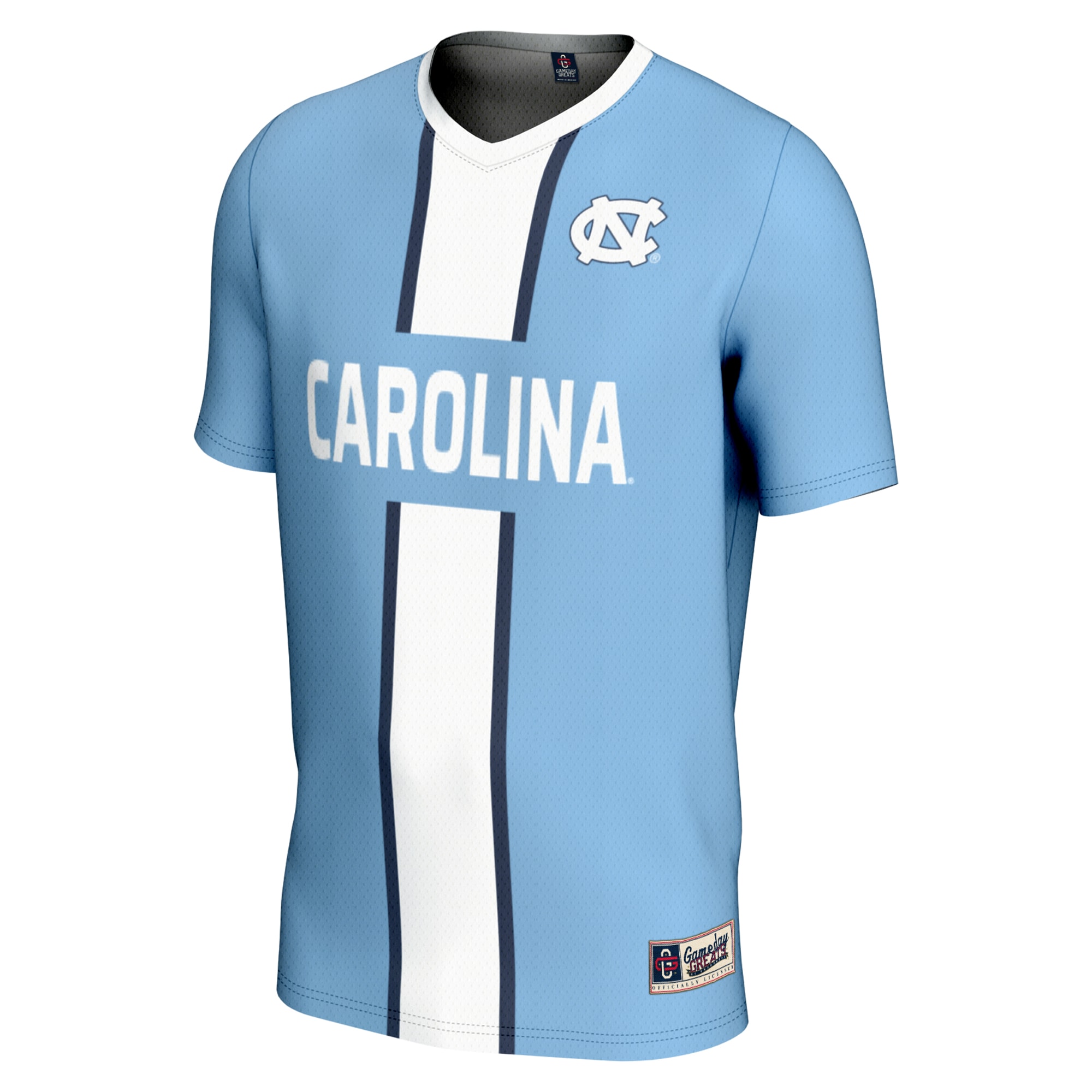 [NJP] North Carolina Tar Heels GameDay Greats Youth Pick-A-Player NIL Men's Soccer Jersey - Carolina Blue