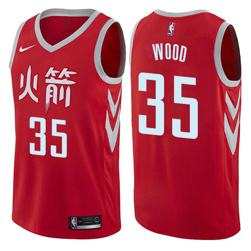 Nike Red Houston Rockets #35 Jersey - On Sale Game Day Wear Quality