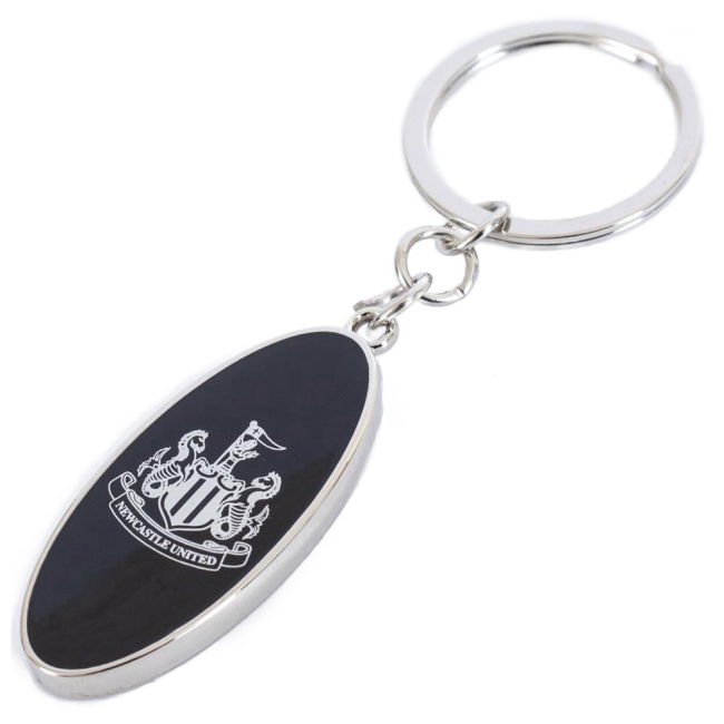 Newcastle United FC Ultimate Oval Keyring - authentic style