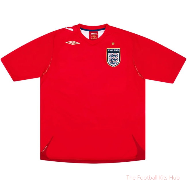 England 2006-08 Away Shirt (L) (Good)