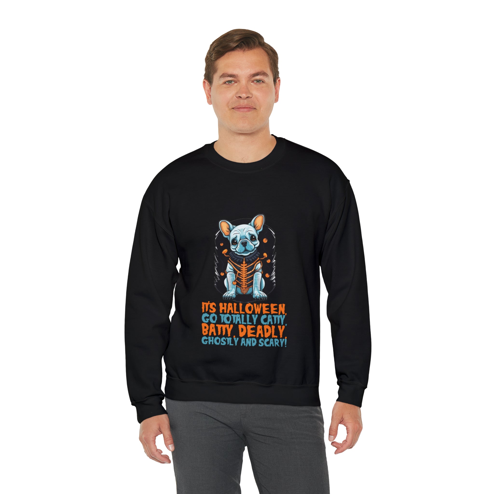 Catty Batty Halloween Unisex Sweatshirt