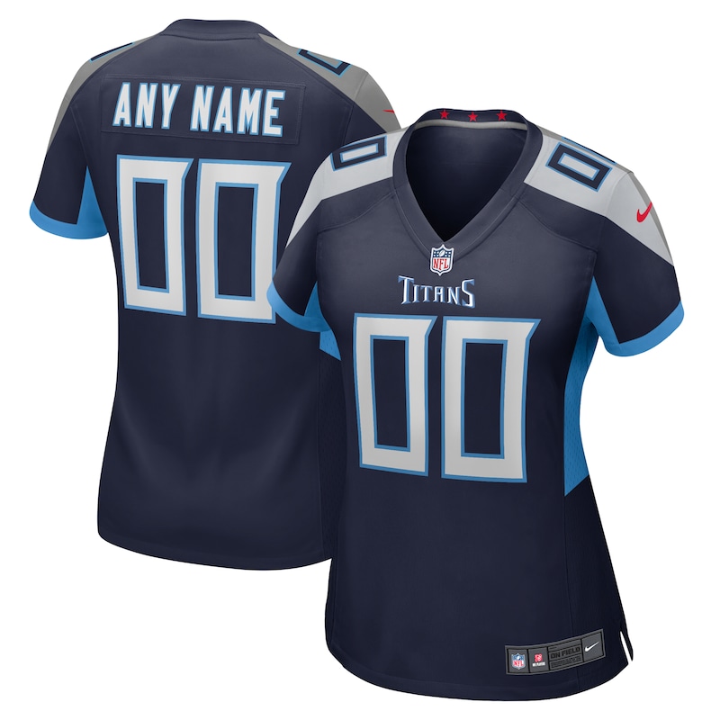 None  TEN Titans Bold Official Jersey for NFL Fans