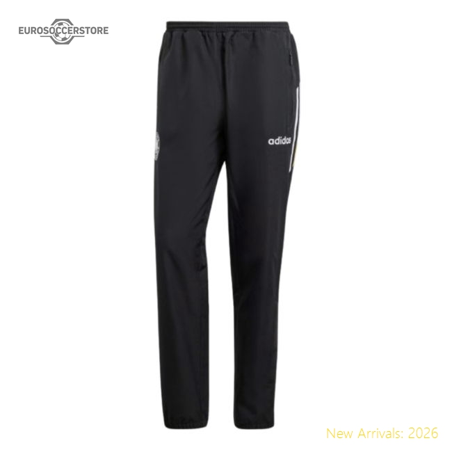 1996 Germany Euro 96 Woven Track Pants (Black)