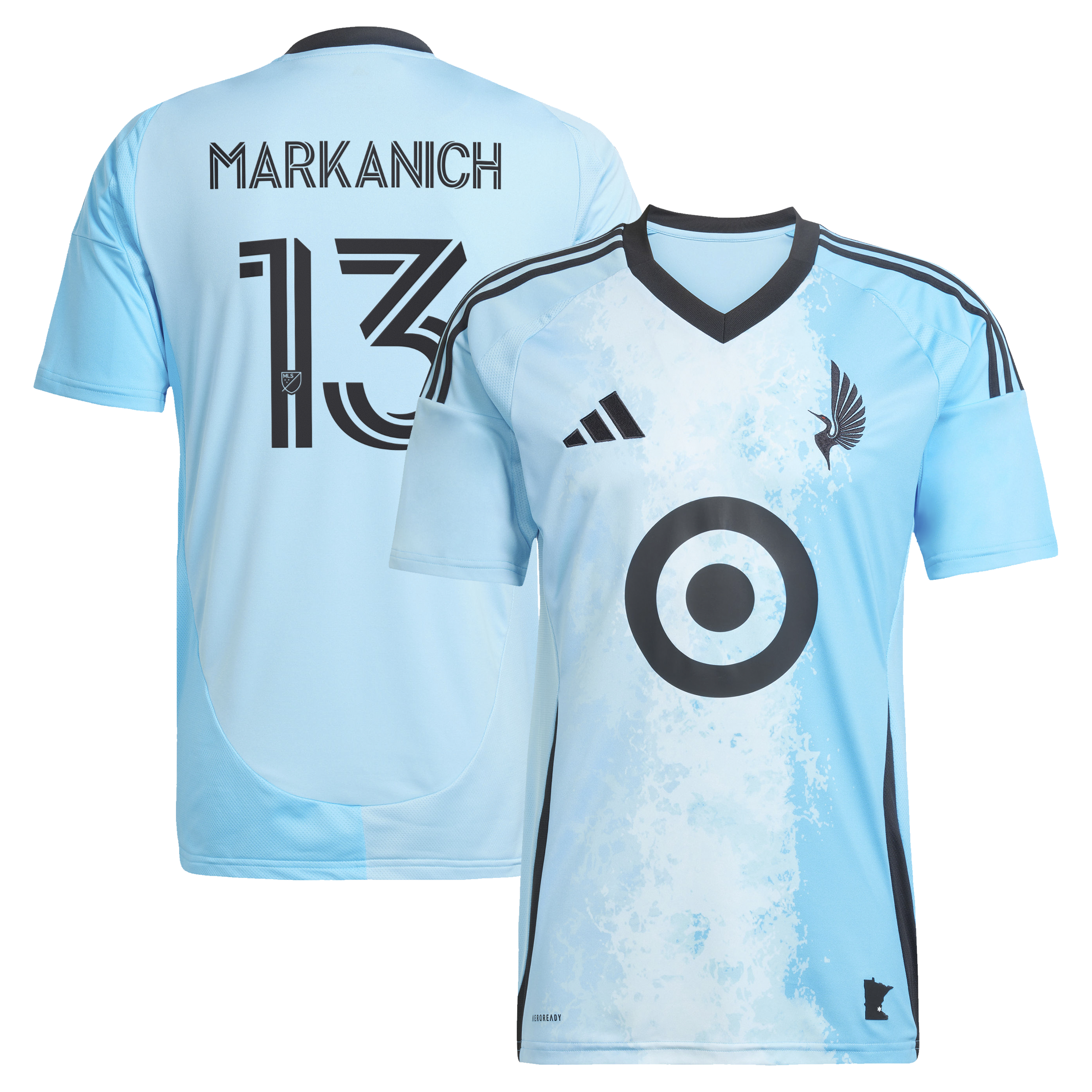 [SJH] Anthony Markanich Minnesota United FC 2025 CONVERGENCE Replica Jersey - Blue