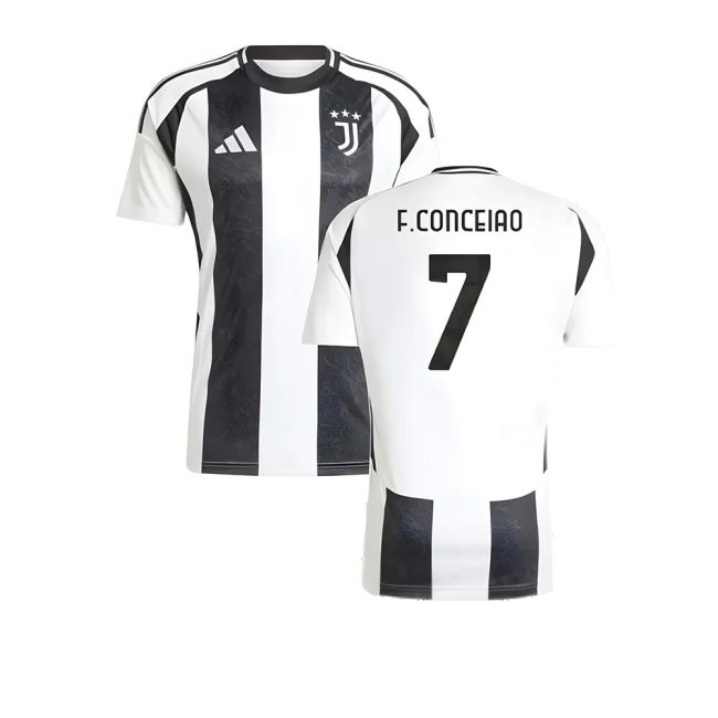 Bianconeri Home Jersey Gleison Bremer #3 Affordable Vintage (v5)