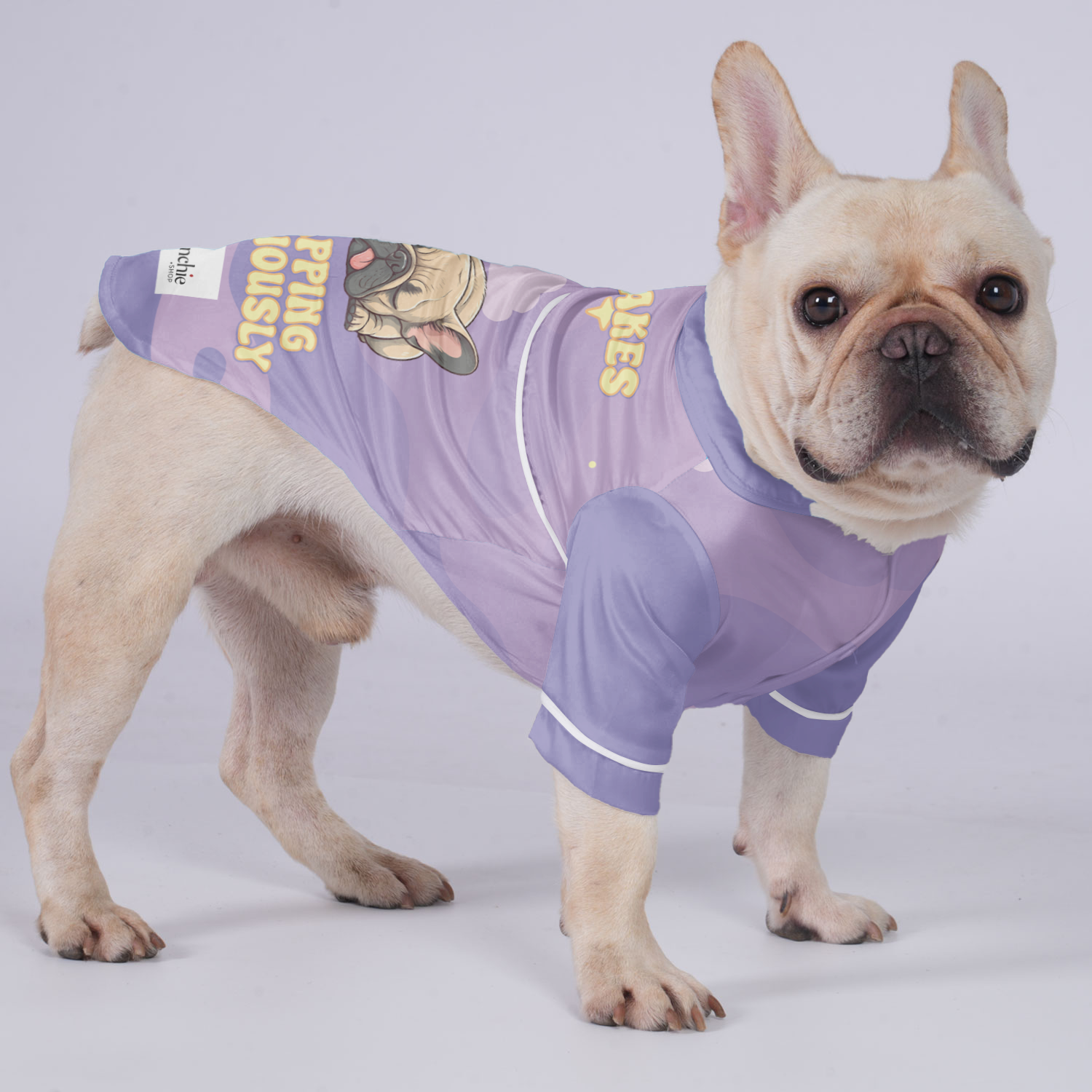 - Durable French Bulldog Pajamas With Your Frenchie's Name Dog Supplies
