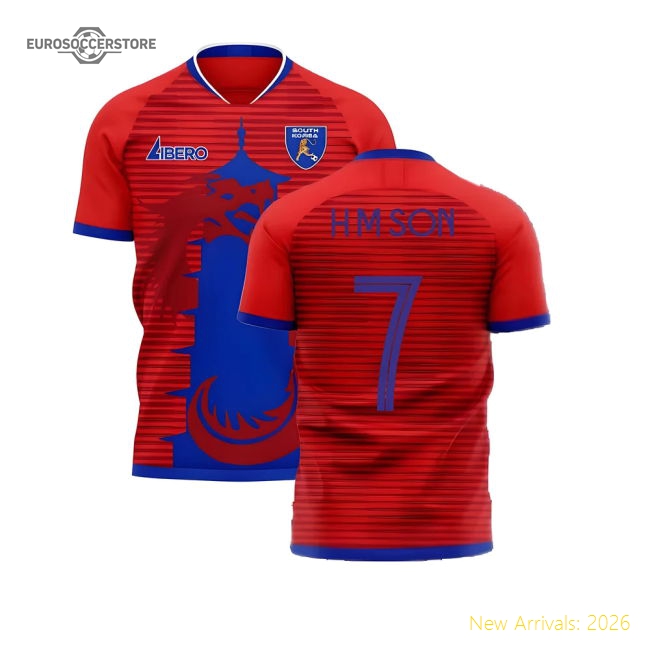Premium-grade South Korea 2025-2026 Home Concept Football Kit (libe
