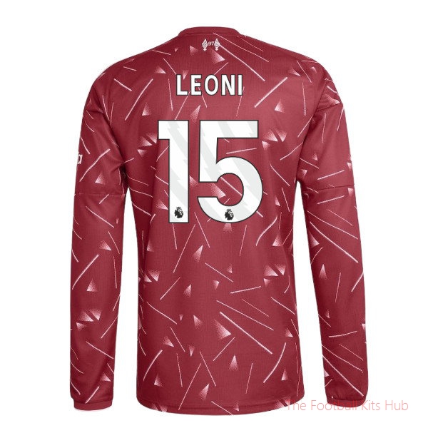[EFKS] 2026-2027 Liverpool Long Sleeve Home Shirt Kids Leoni 15